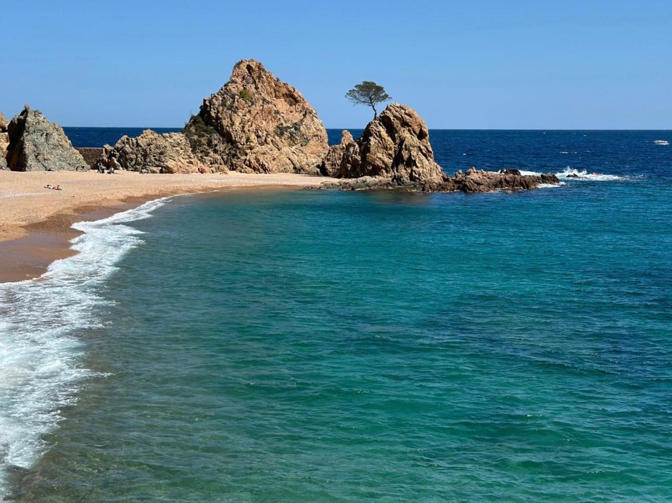 Ferienwohnung Atico Con Vistas Al Mar A Un Paso Del Centro Blanes Exterior foto