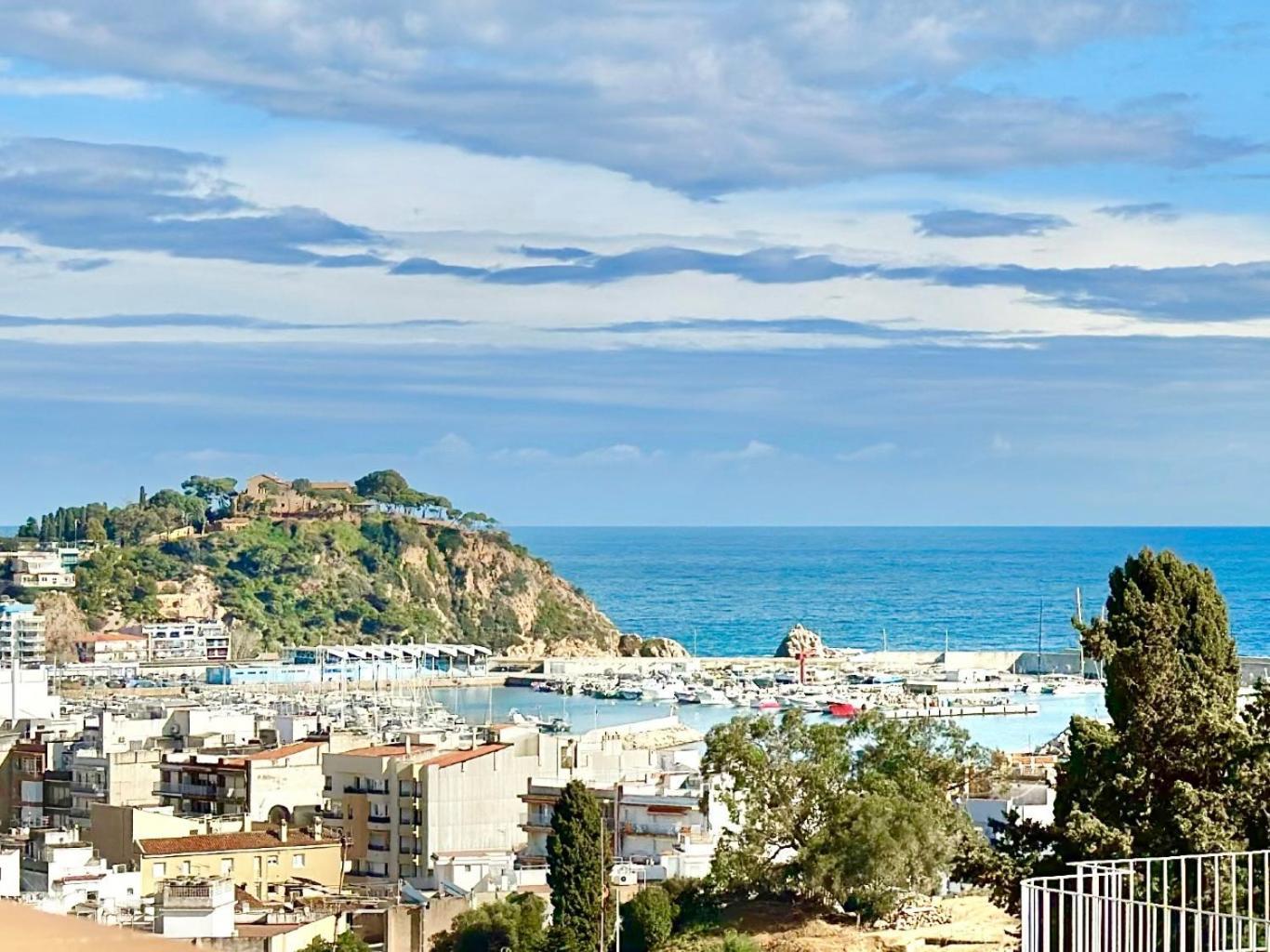 Ferienwohnung Atico Con Vistas Al Mar A Un Paso Del Centro Blanes Exterior foto